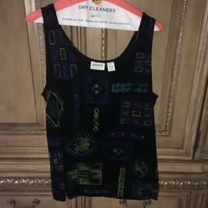 Chico’s Travelers Tank Size 3